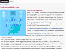 Tablet Screenshot of europe.graduateshotline.com